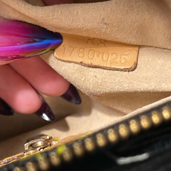 AUTHENTIC Louis Vuitton Piano Black Monogram Multicolor Shoulder Bag - Picture 6 of 16